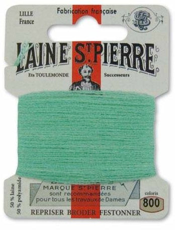 Laine St Pierre Darning Wool Emerald 800