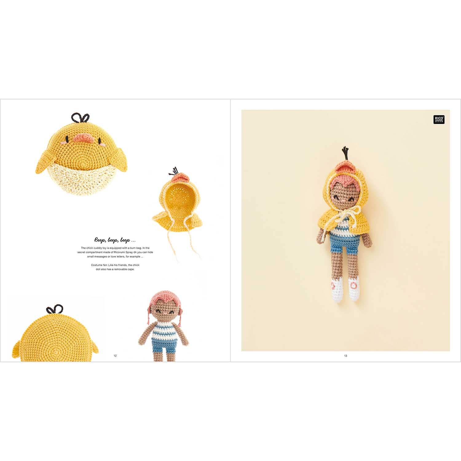 Ricorumi Crochet Your Character Ricorumi Pattern Book