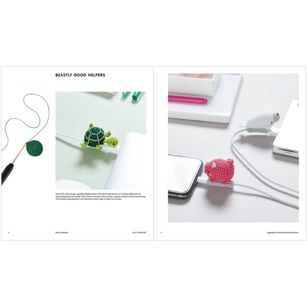 Mini Crochet Desk Collection Pattern Book