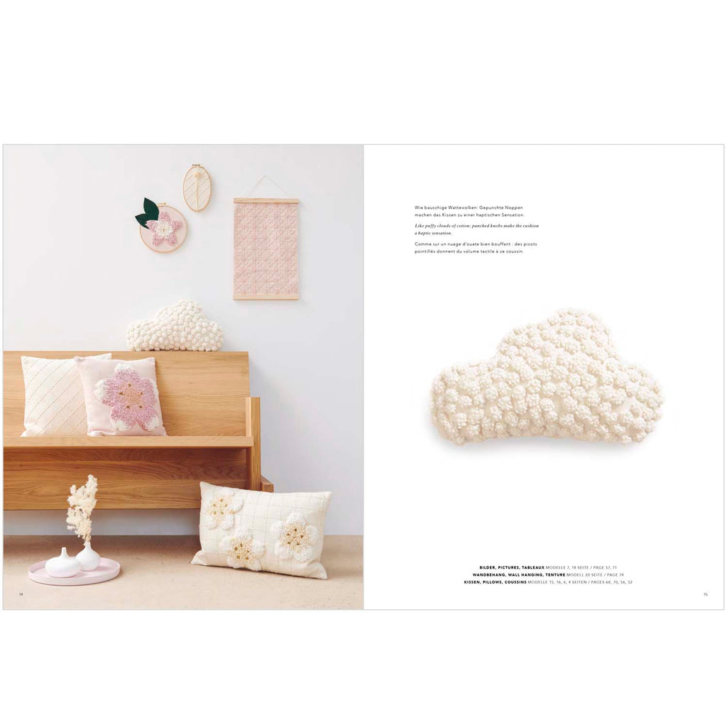 Rico Punch Needle Pattern Book & How To :Sakura Sakura (Book 5)