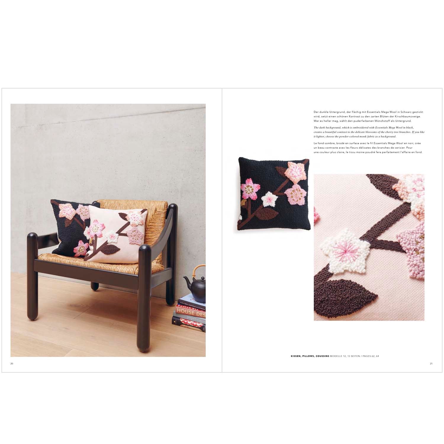 Rico Punch Needle Pattern Book & How To :Sakura Sakura (Book 5)