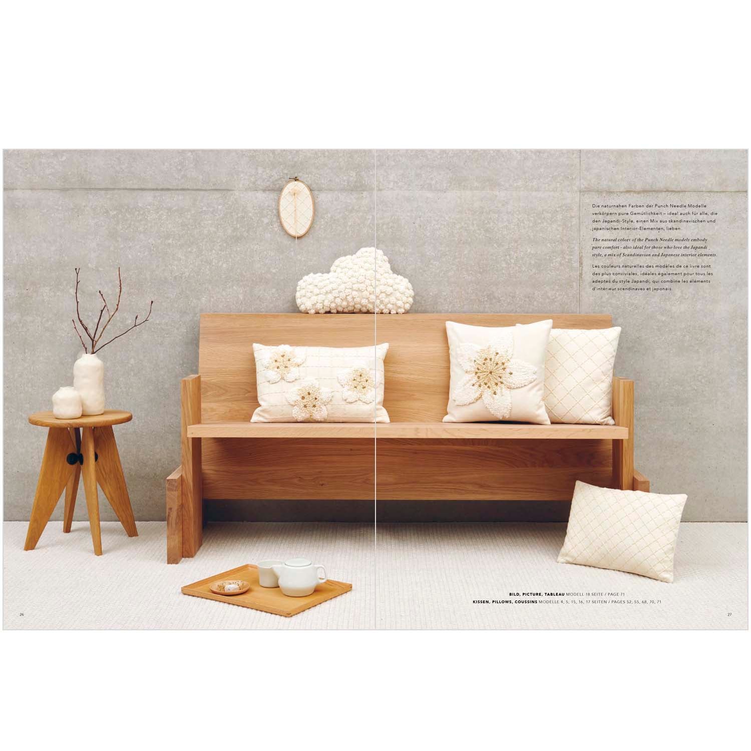 Rico Punch Needle Pattern Book & How To :Sakura Sakura (Book 5)