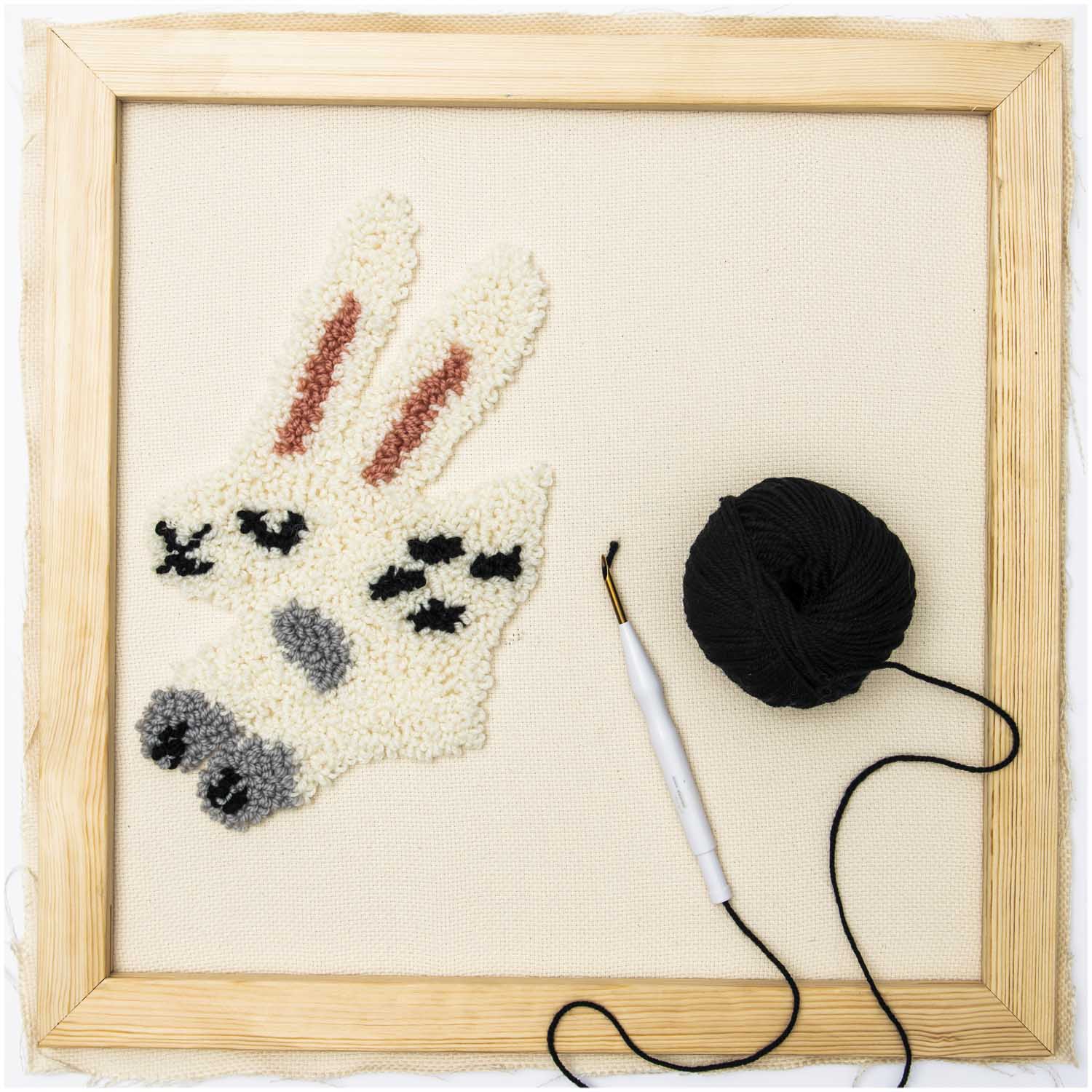 Punch Needle / Embroidery Wooden Frame 45cm x 45cm