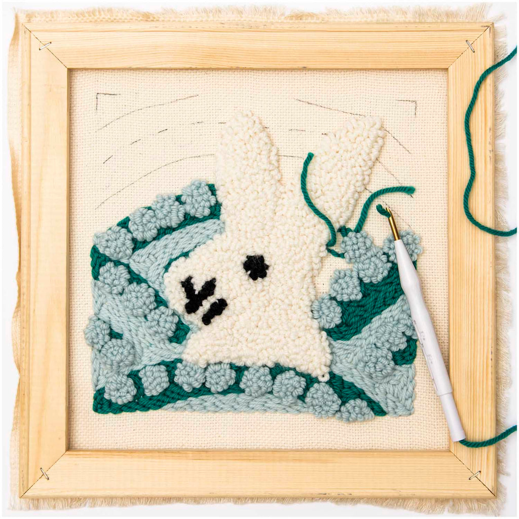 Punch Needle / Embroidery Wooden Frame 30cm x 30cm