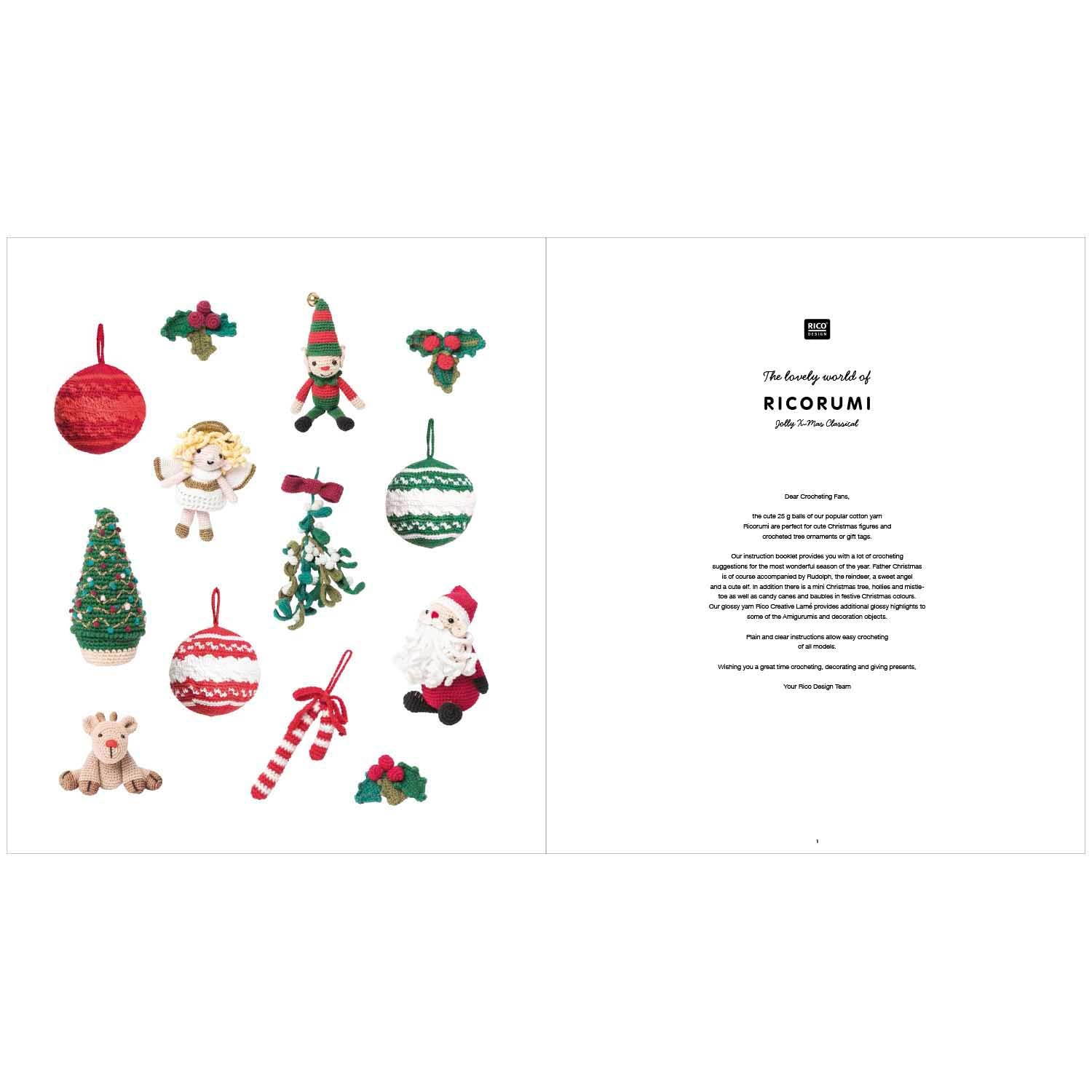 Ricorumi Jolly Xmas Booklet (9 patterns)