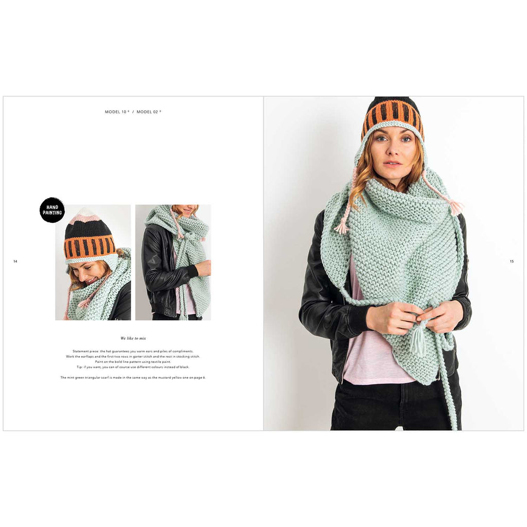 Rico Mega Wool Chunky Pattern Book: 19 Super Modern Knitting & Crochet Patterns