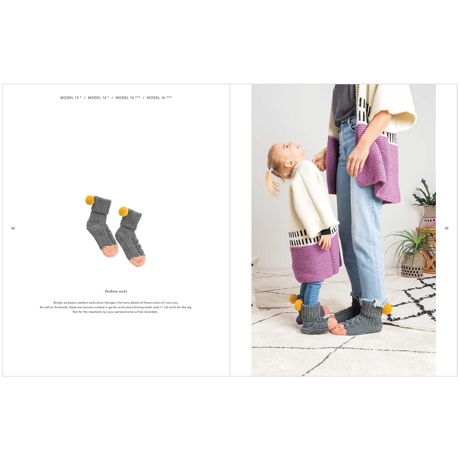 Rico Mega Wool Chunky Pattern Book: 19 Super Modern Knitting & Crochet Patterns