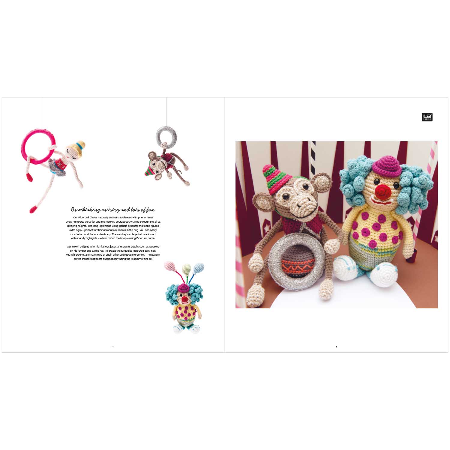 Ricorumi Circus Pattern Book