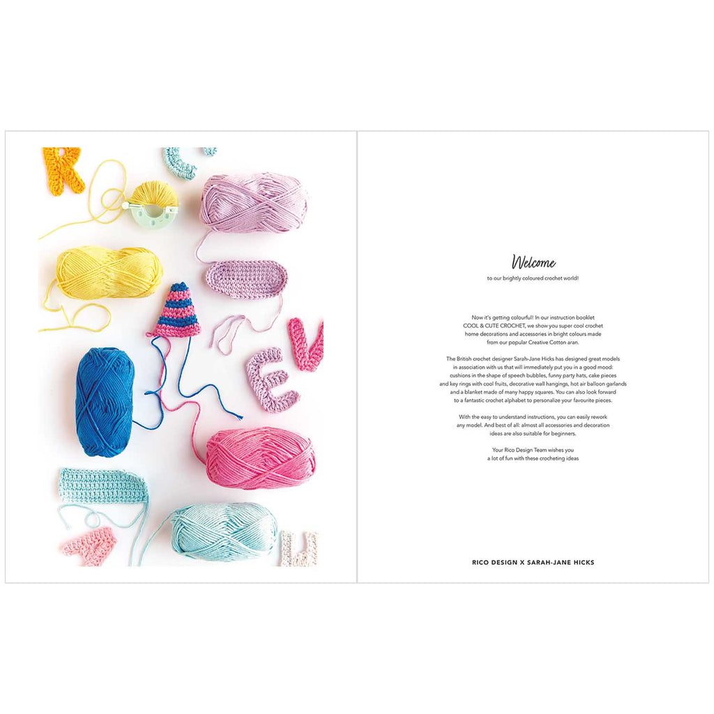 Rico Cool & Cute Crochet Projects Book