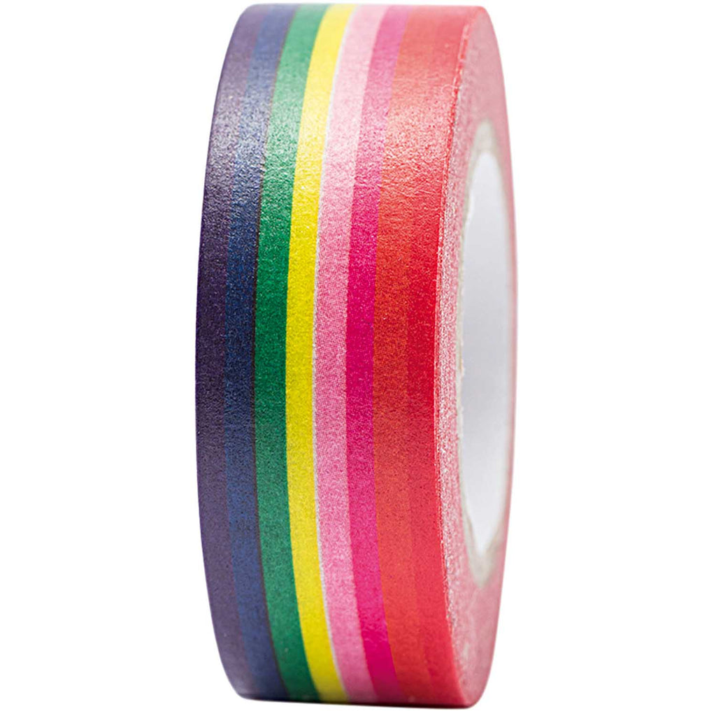 Washi Tape Rainbow Stripes