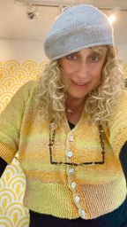 "Voyage" 1950s Vintage Style Cardigan Knitting Pattern