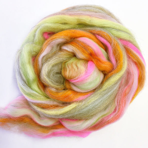 Angel's Delight House Blend Wooltops for Felting & Spinning 100g