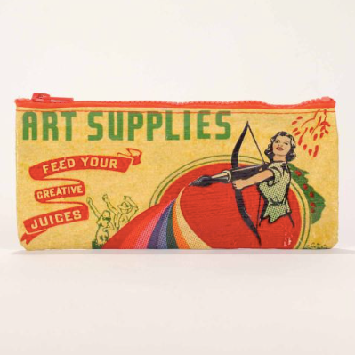 Art Supplies Pencil Case