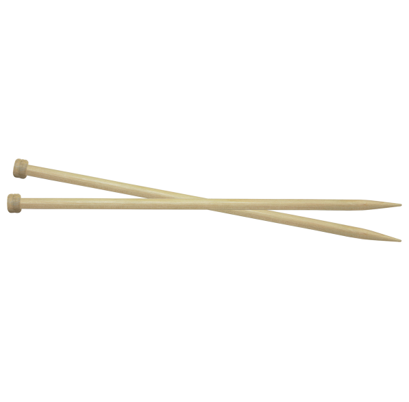 Basix Birch: Knitting Pins: Single Ended: 30cm x 6mm