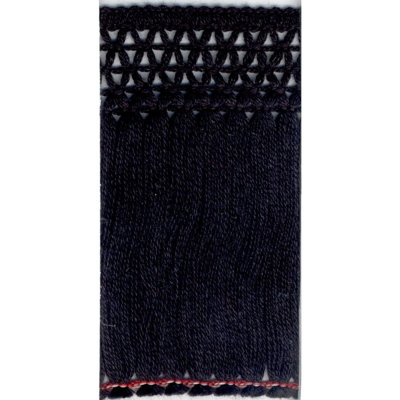 Black Cotton Fringe 100mm per metre