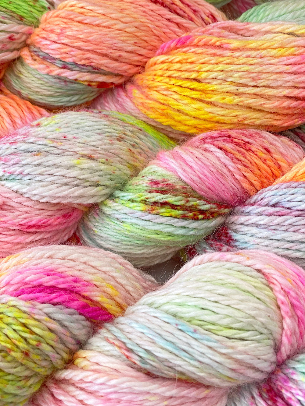 Gilliangladrag Holy Fluff Hand Dyed Alpaca : Boogie Wonderland