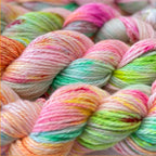 Gilliangladrag Holy Fluff Hand Dyed Alpaca : Boogie Wonderland