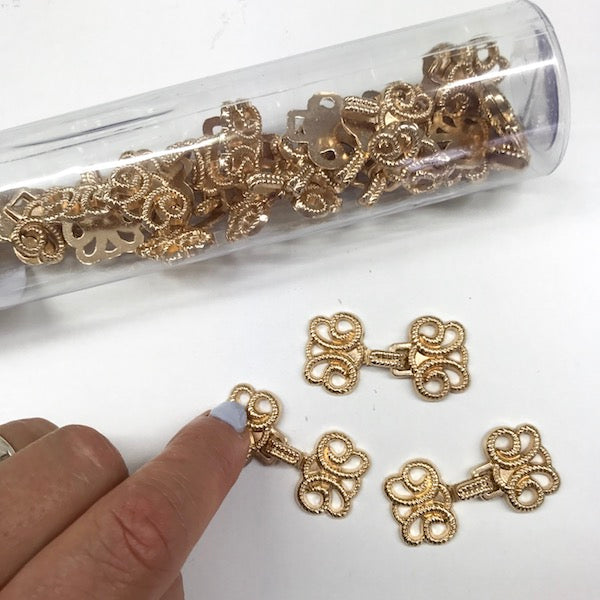 Brandebourg Clasp Gold Colour