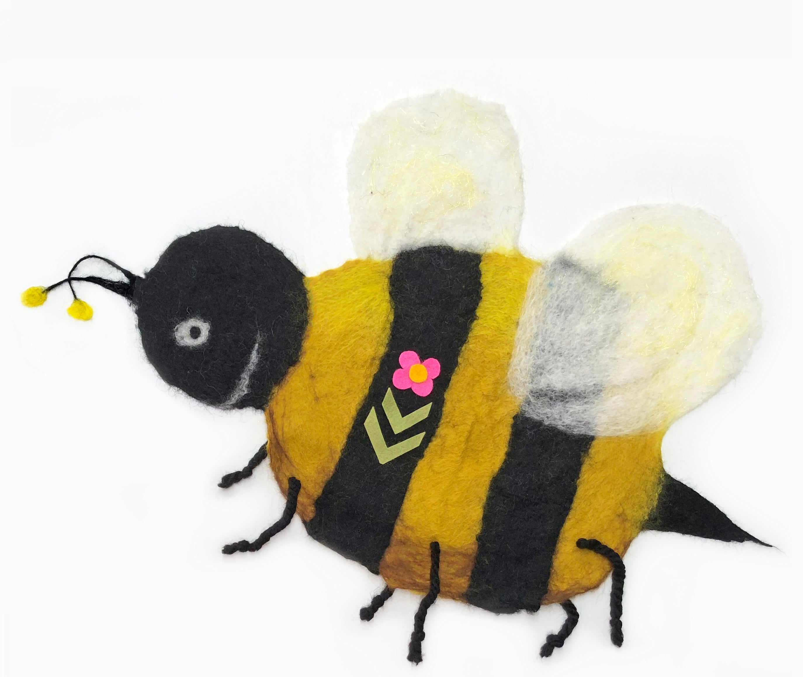 Brigadier Buzzington : COMPLETE Bee Picture Felting Kit