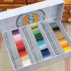 Complete Collection 96 Retors du Nord Embroidery Cottons in Box