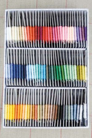 Complete Collection 96 Retors du Nord Embroidery Cottons in Box