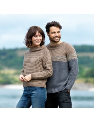 WYS The Croft Shetland Colours Aran Pattern Book by Sarah Hatton