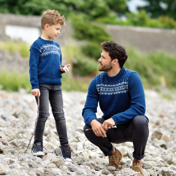 WYS The Croft Shetland Colours Aran Pattern Book by Sarah Hatton