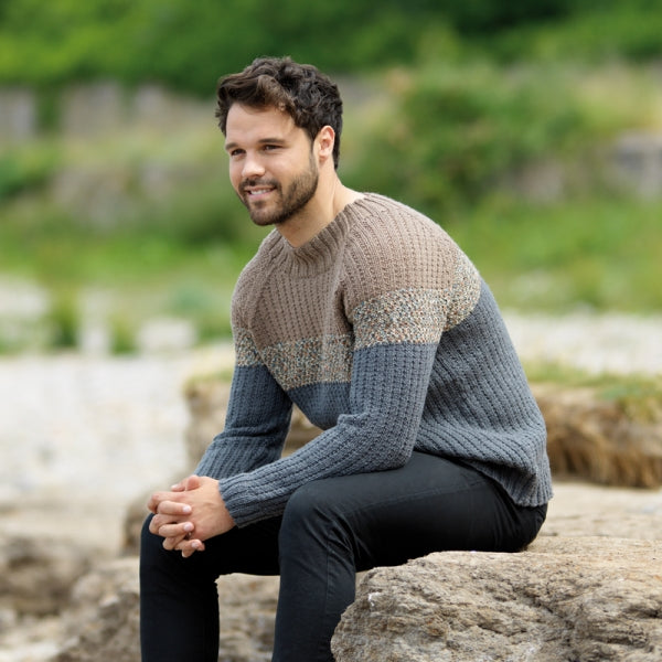 WYS The Croft Shetland Colours Aran Pattern Book by Sarah Hatton