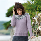 WYS The Croft Shetland Colours Aran Pattern Book by Sarah Hatton