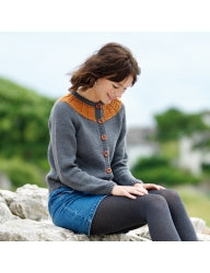 WYS The Croft Shetland Colours Aran Pattern Book by Sarah Hatton