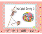 Drop Spindle Spinning Kit Give Us a Twirl : One