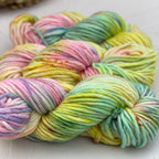 Holy Fluff Hand Dyed Super Chunky 200g : 'Treat People with Kindness'