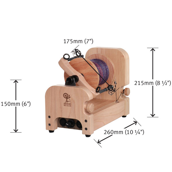 Ashford e-Spinner 3 : KIT with tuition + house blend wool tops pack