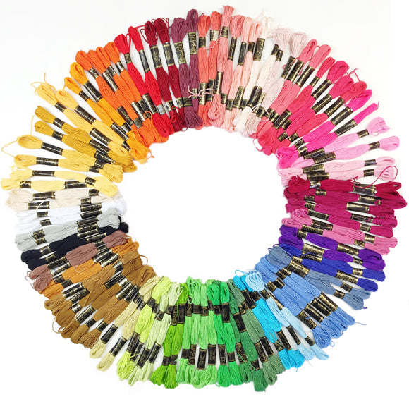 100 cotton stranded embroidery skeins