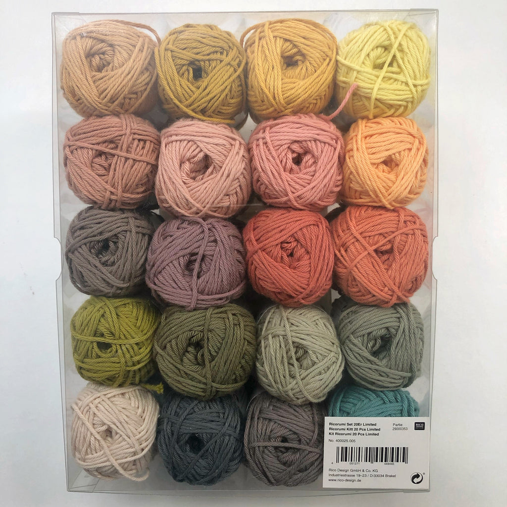 Ricorumi 20 x 25g Pack LE Muted Colours