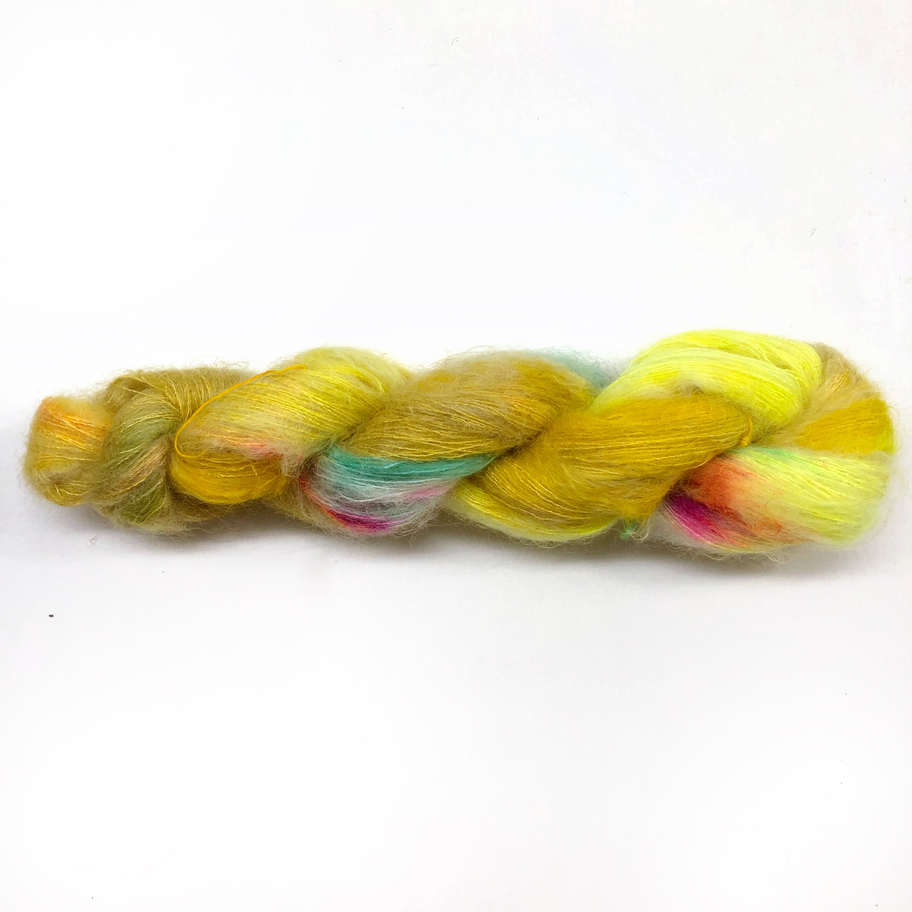 Gilliangladrag Holy Fluff Hand Dyed Kid Silk Lace : 'Hey Big Spender'