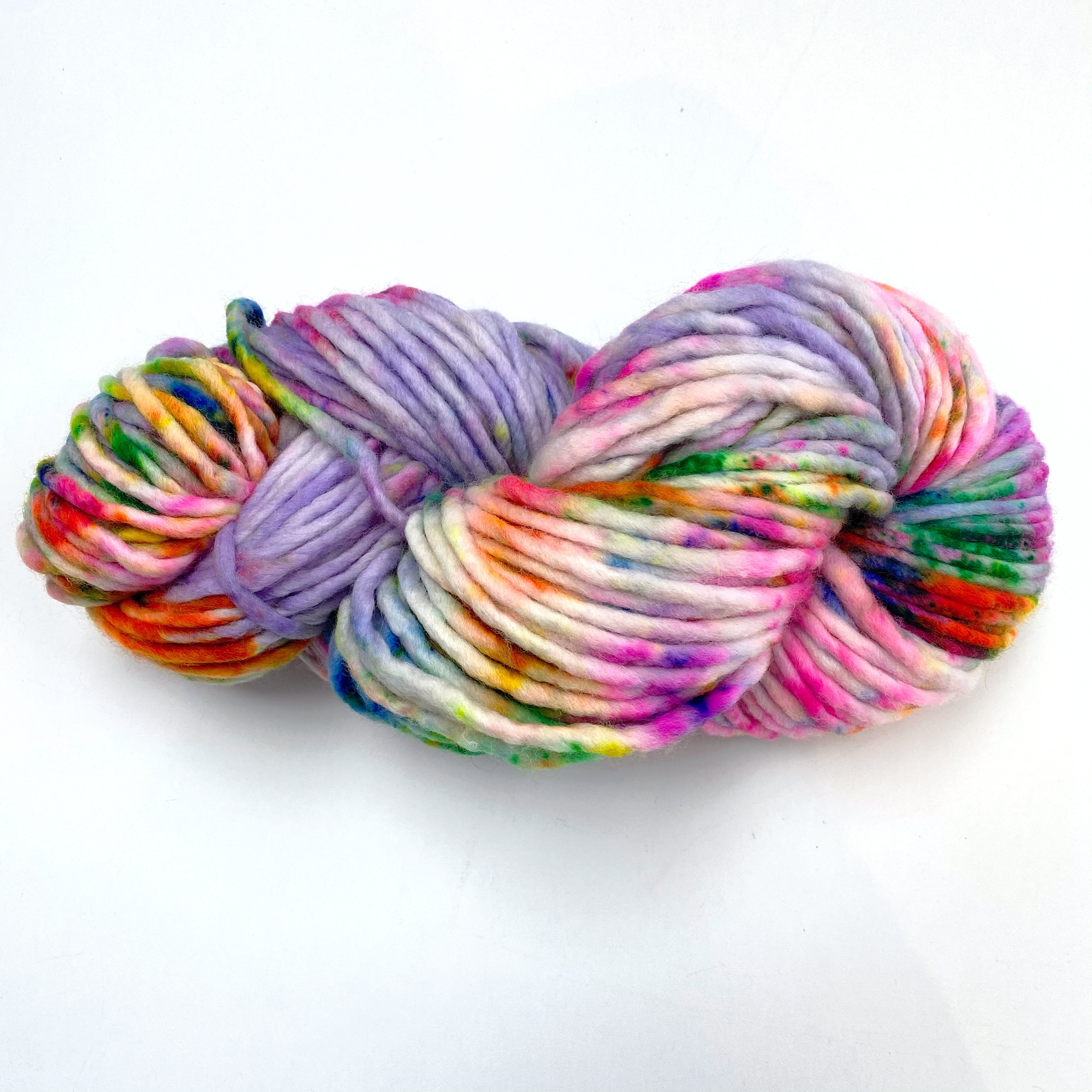 Holy Fluff Hand Dyed Super Chunky 200g : Hopelessly Devoted to You