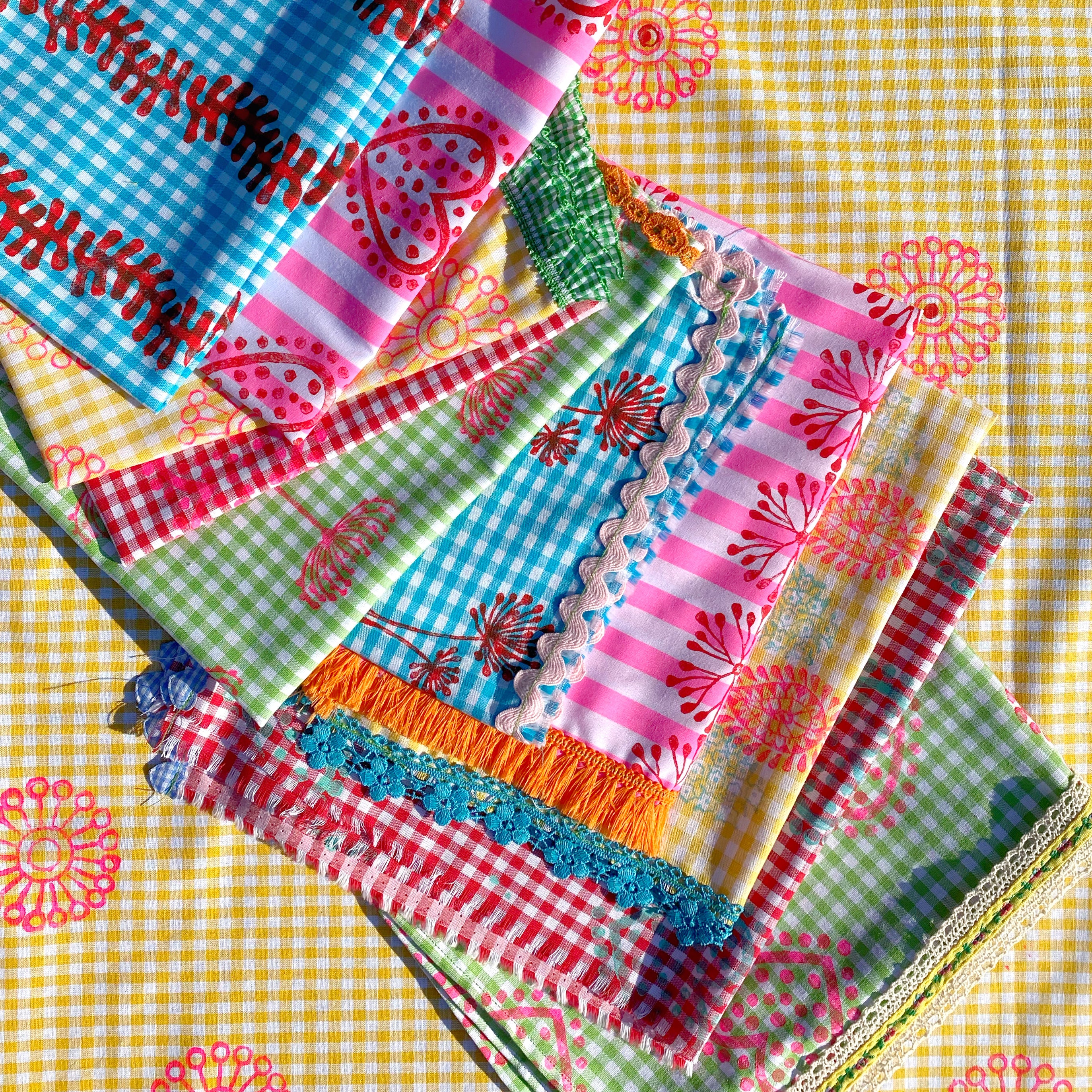 Wood Block Printing Set 4 : Anemone & Corals x 3 blocks