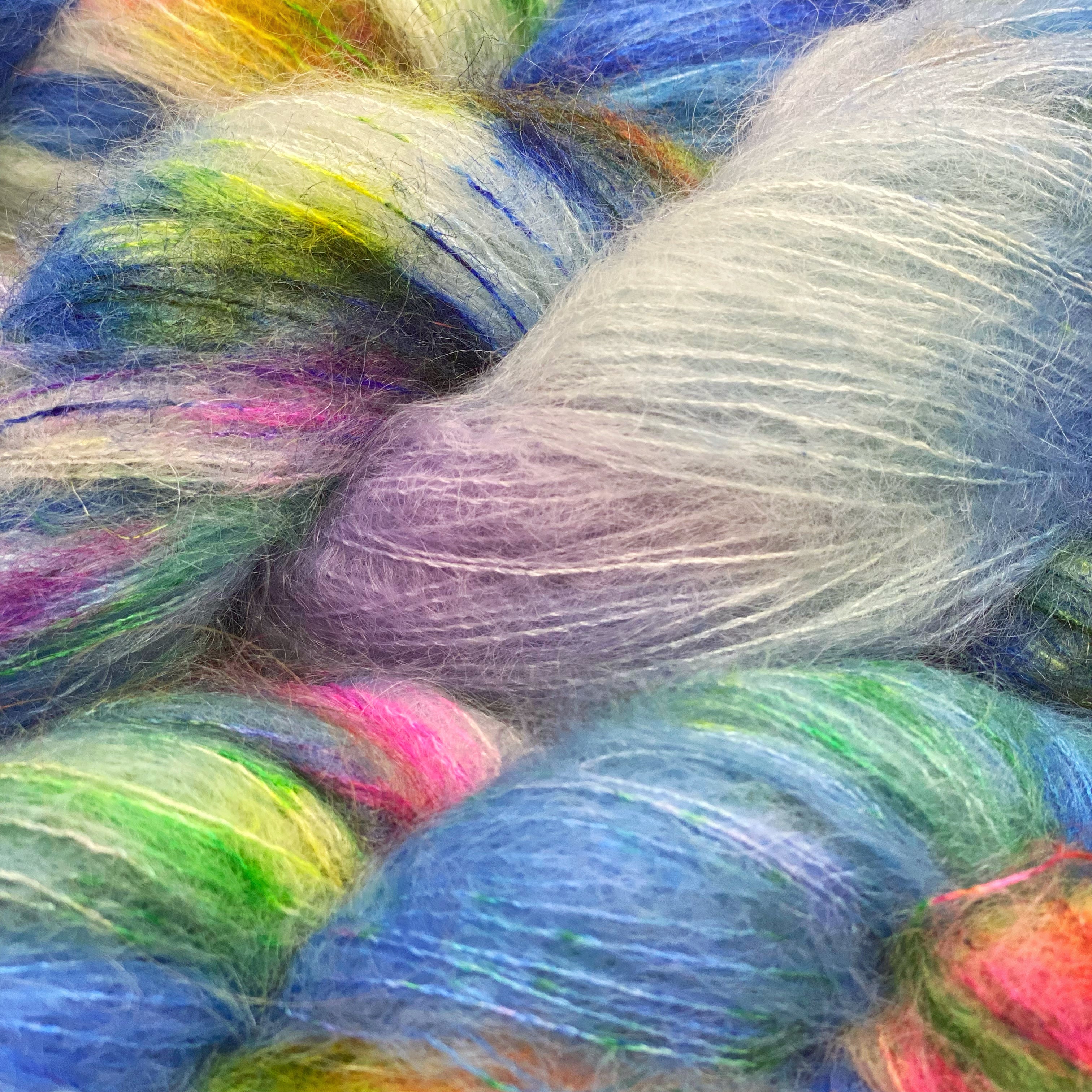 Gilliangladrag Holy Fluff Hand Dyed Kid Silk Lace : You're the One That I Want