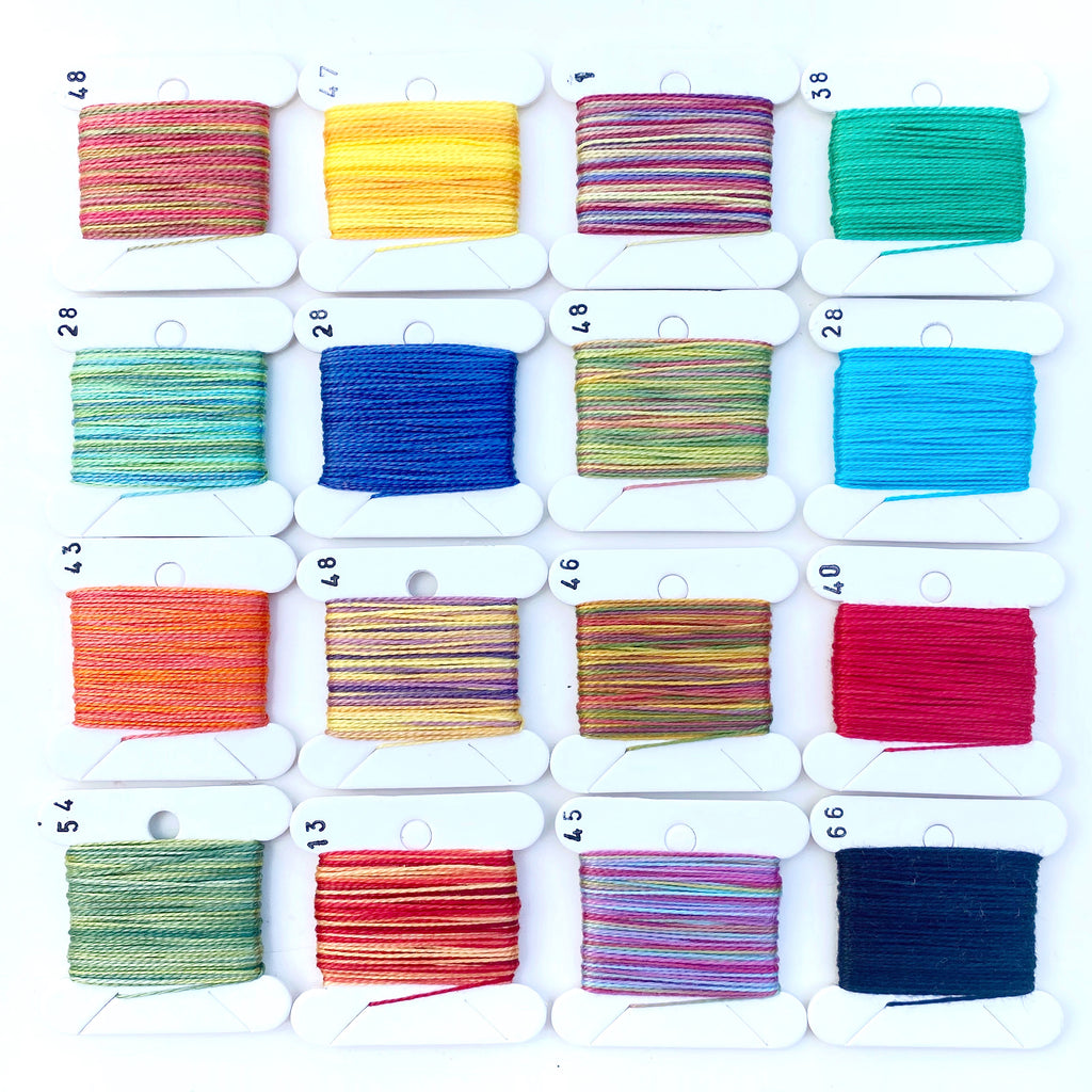 Hand Dyed Perlé 5 Thread Collection : 16 x 5m : Ubuntu