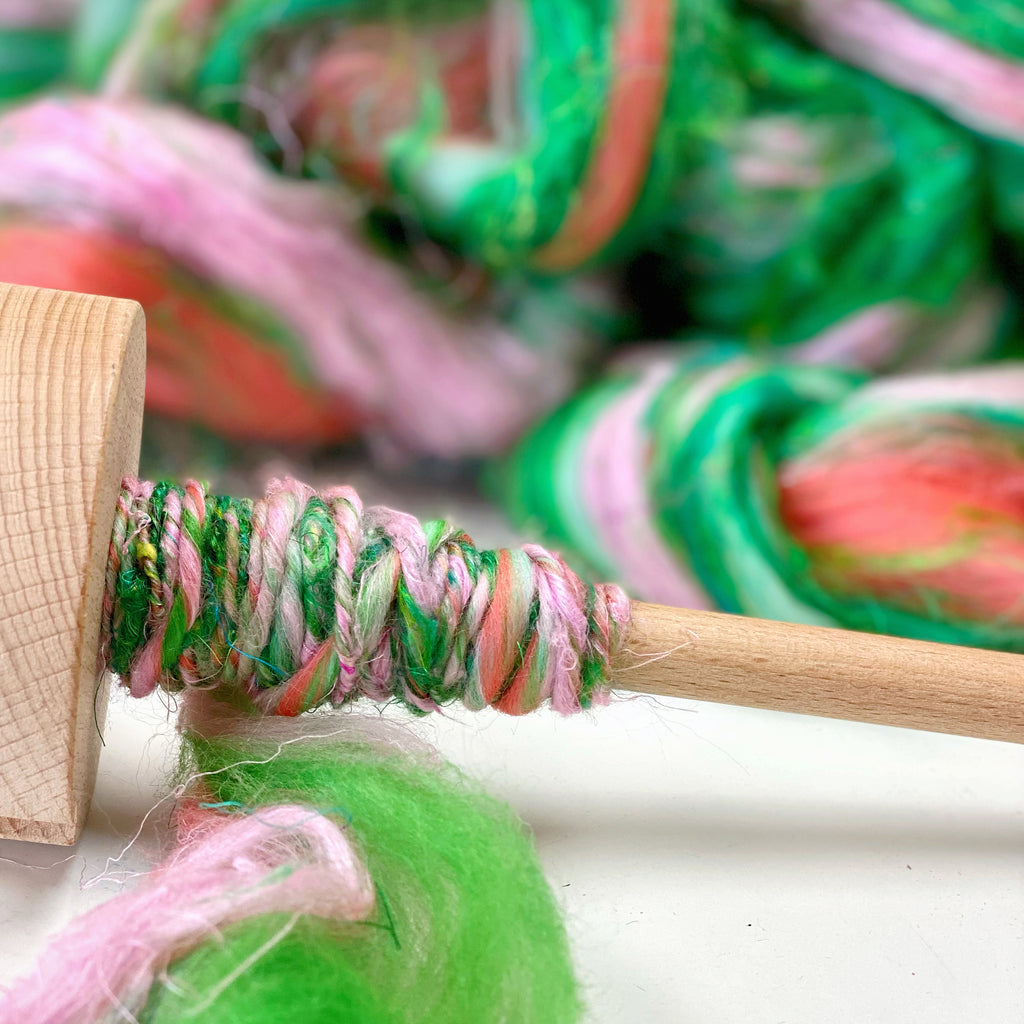 ‘In The Shade of the Old Apple Tree’ House Blend Wool Tops for Felting & Spinning : 100g