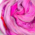 ‘Killer Queen’ House Blend Wool Tops for Felting & Spinning : 100g