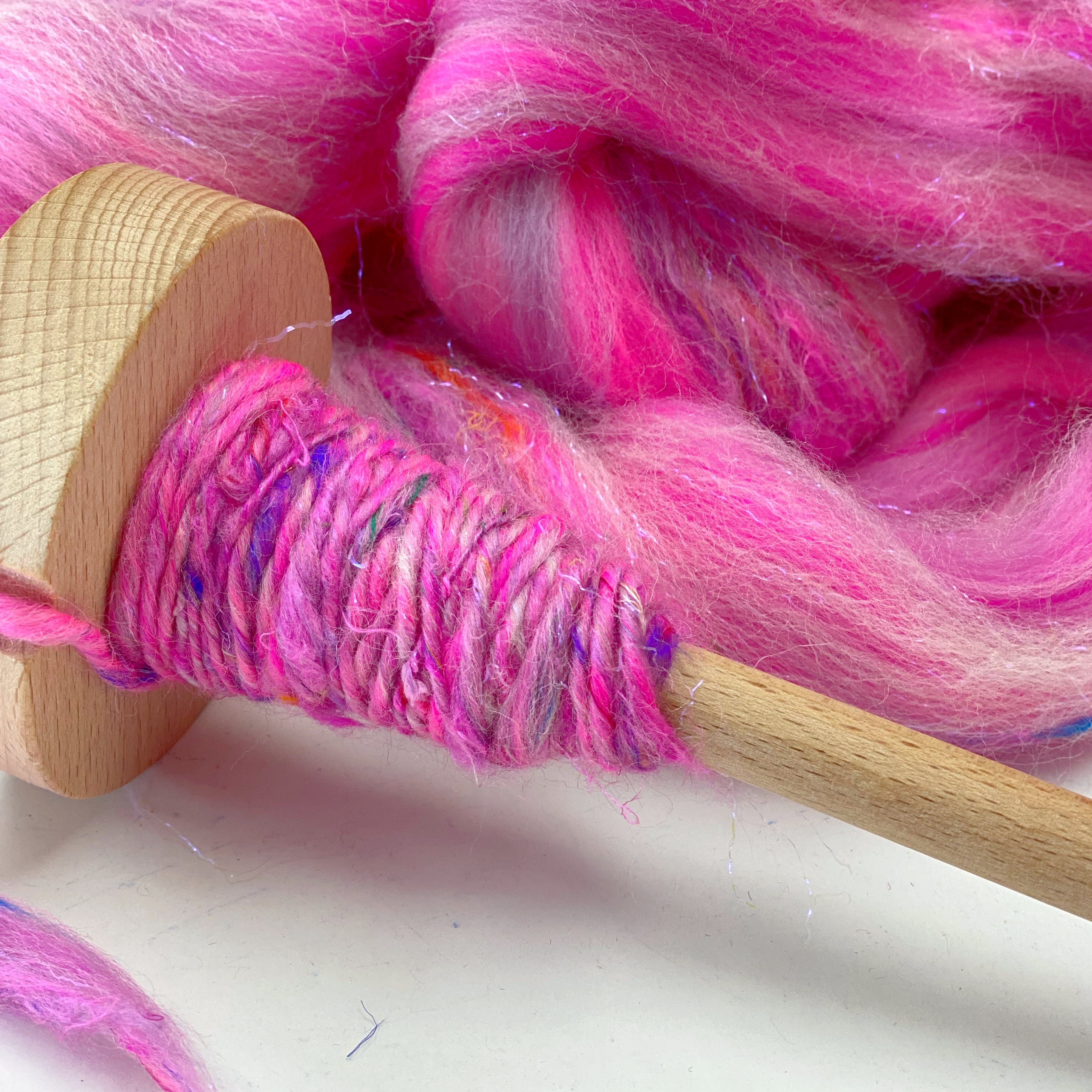 ‘Killer Queen’ House Blend Wool Tops for Felting & Spinning : 100g