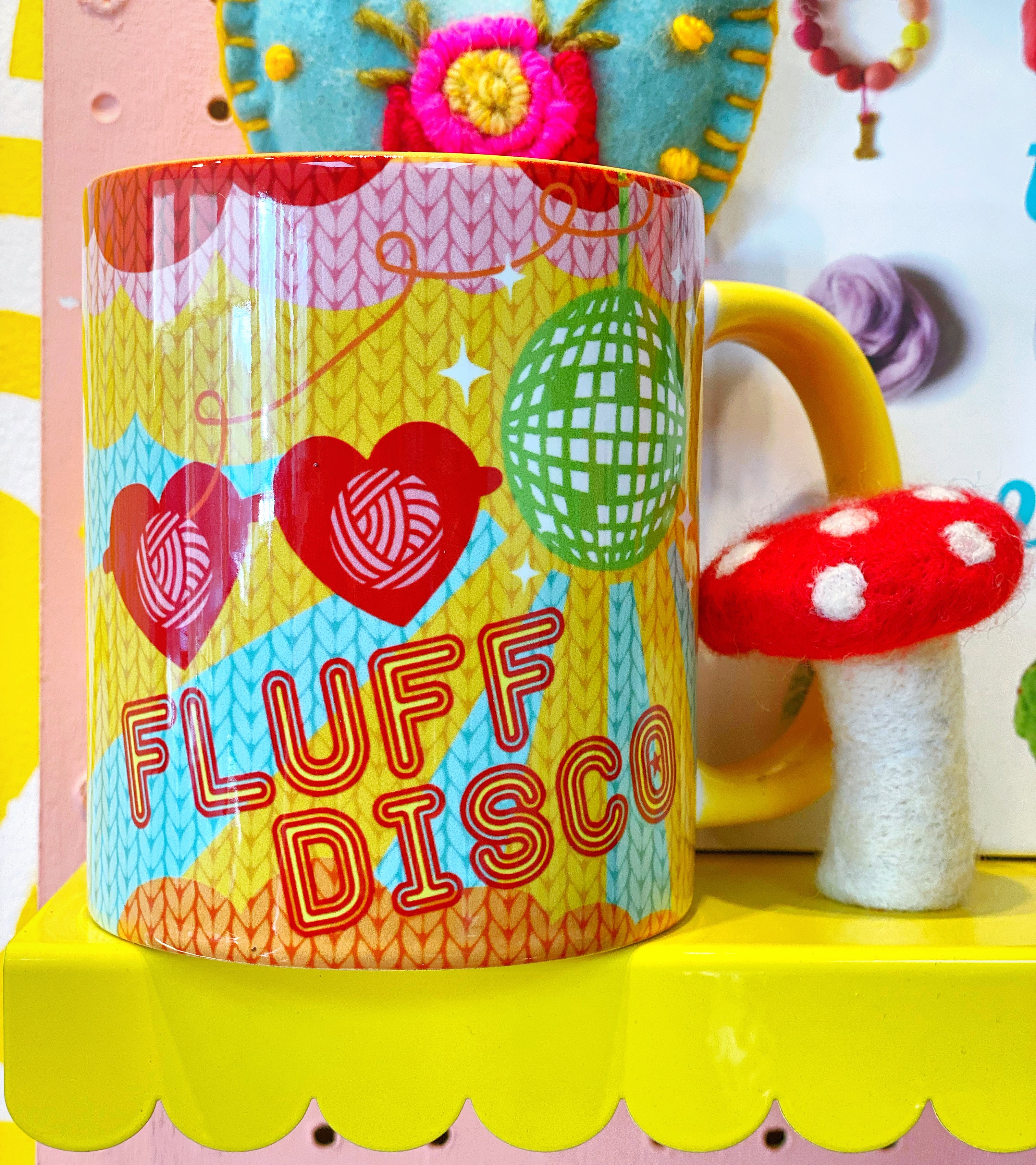 Gilliangladrag Mug : Fluff Disco (Limited Edition)