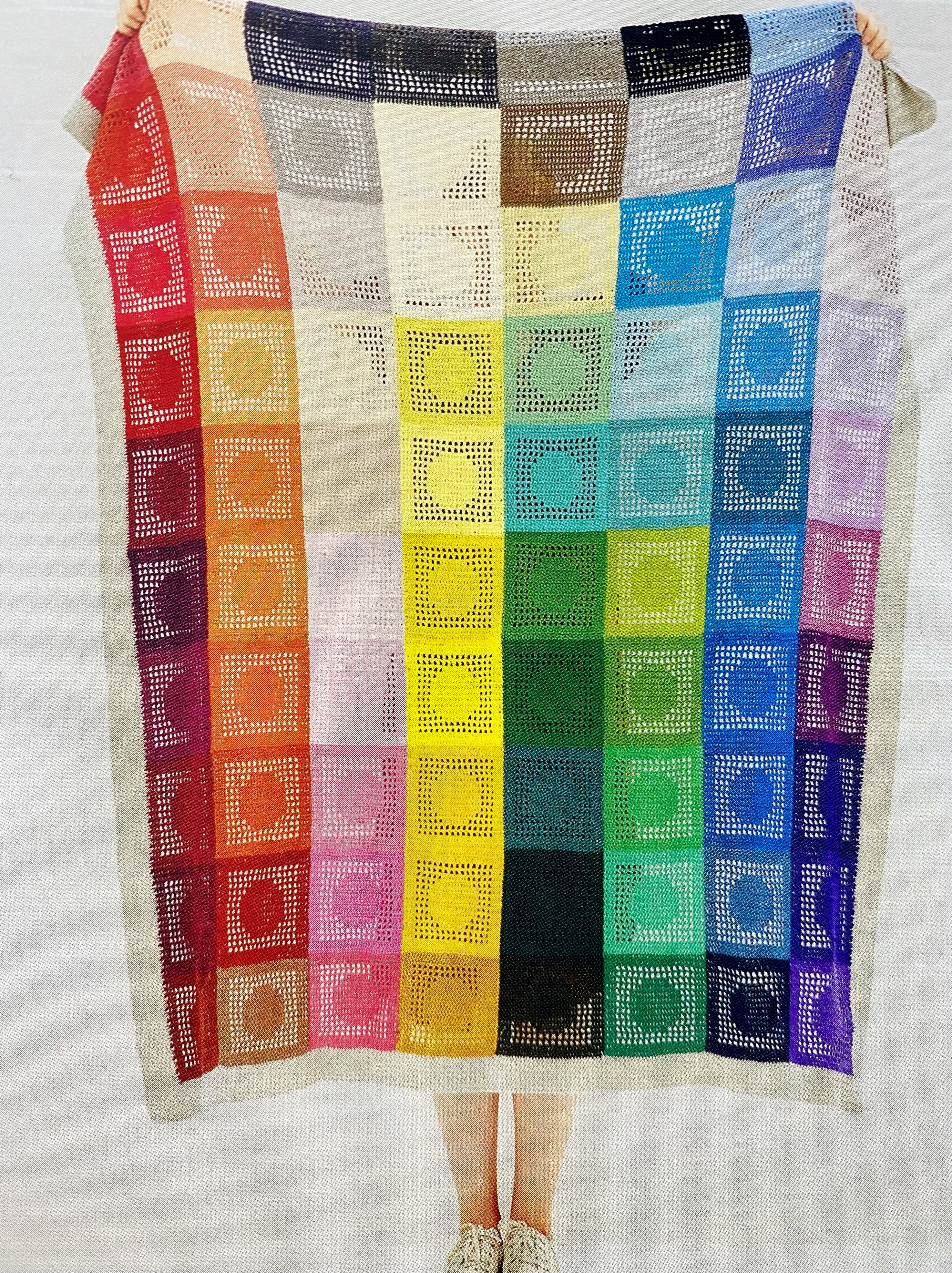Scheepjes Rainbow Dots Blanket Pattern