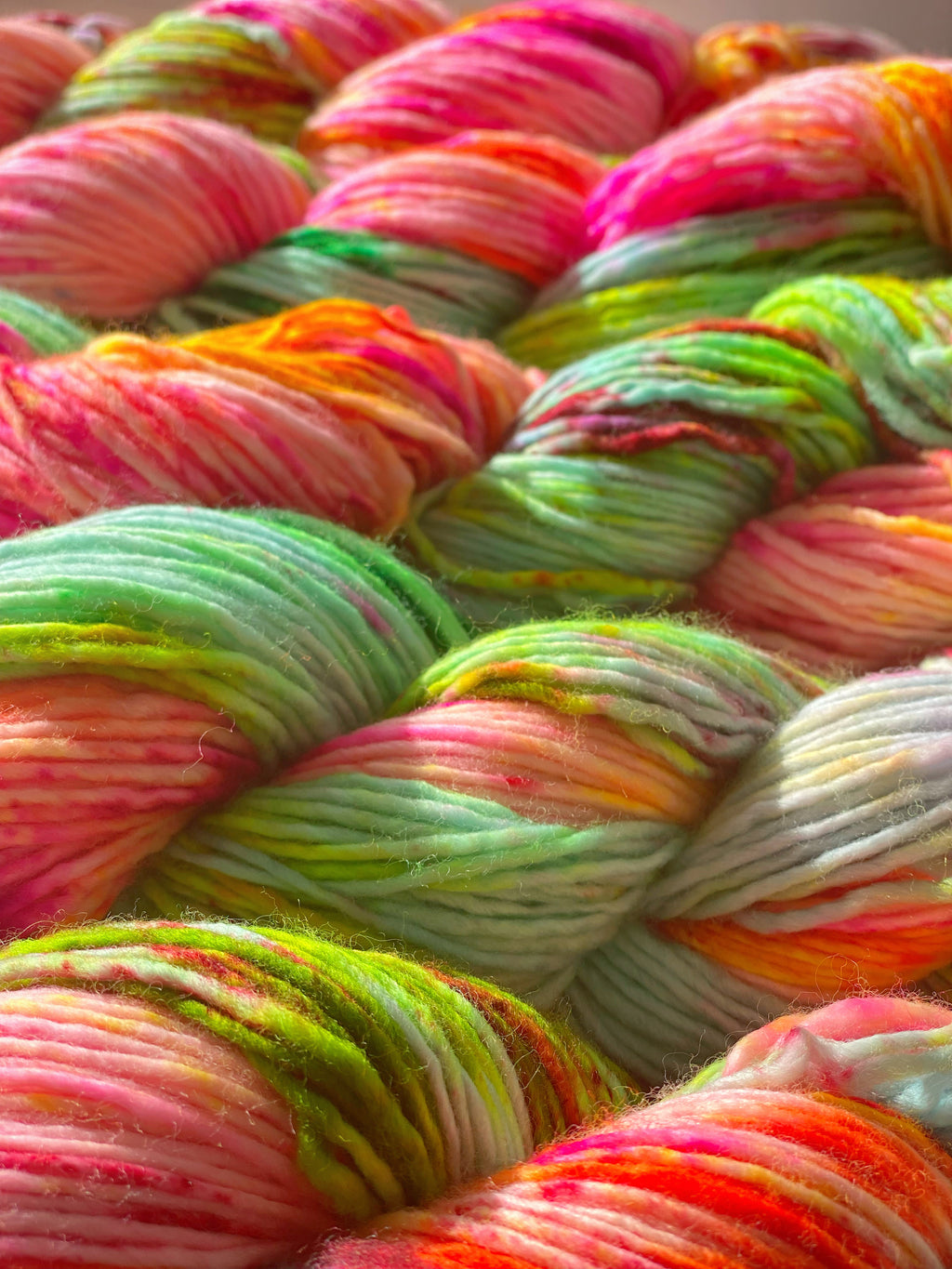 Hand Dyed Merino DK : Gilliangladrag Holy Fluff  : Boogie Wonderland