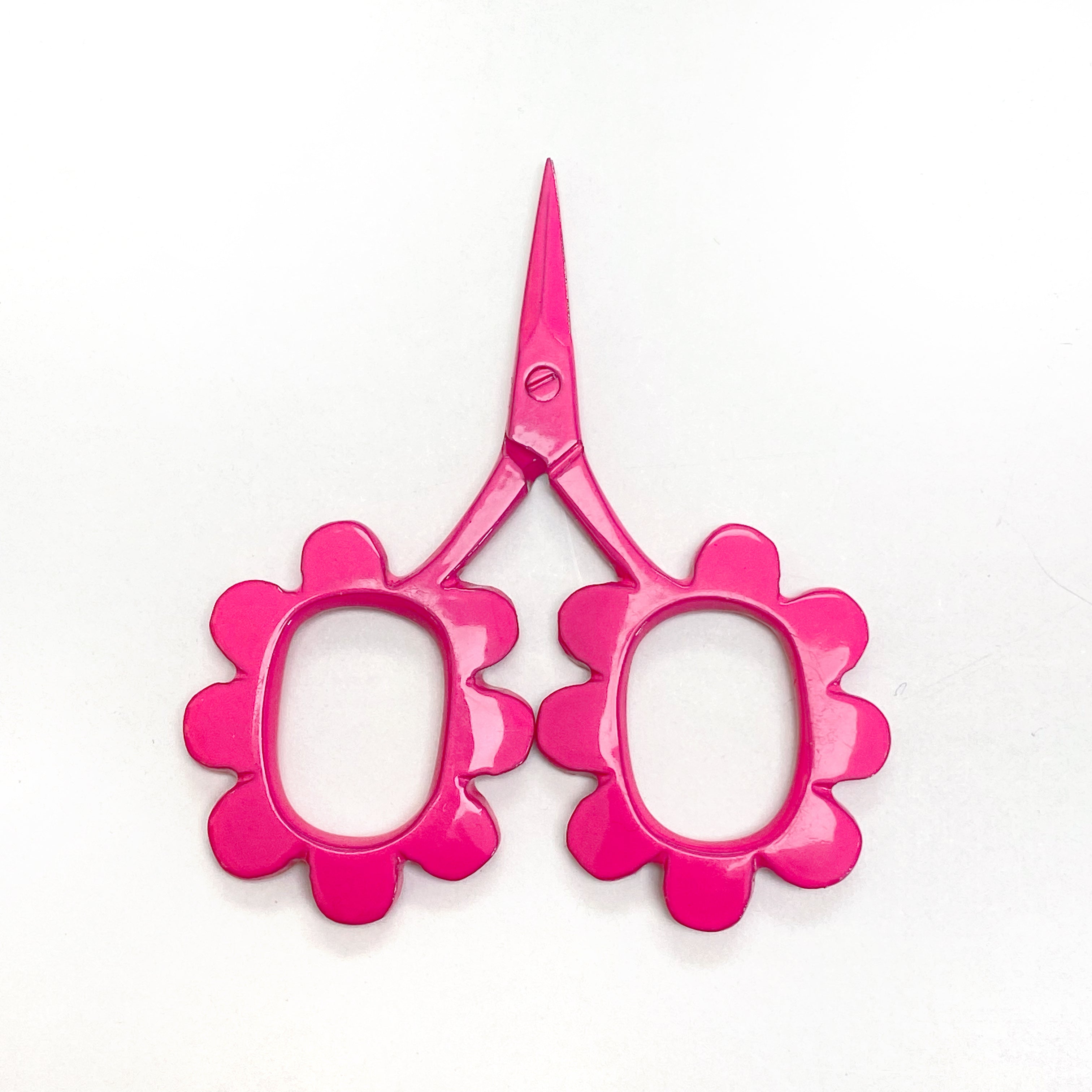 Flower Power Scissors Pink