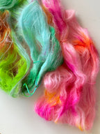 Gilliangladrag Holy Fluff Hand Dyed Kid Silk Lace : Boogie Wonderland