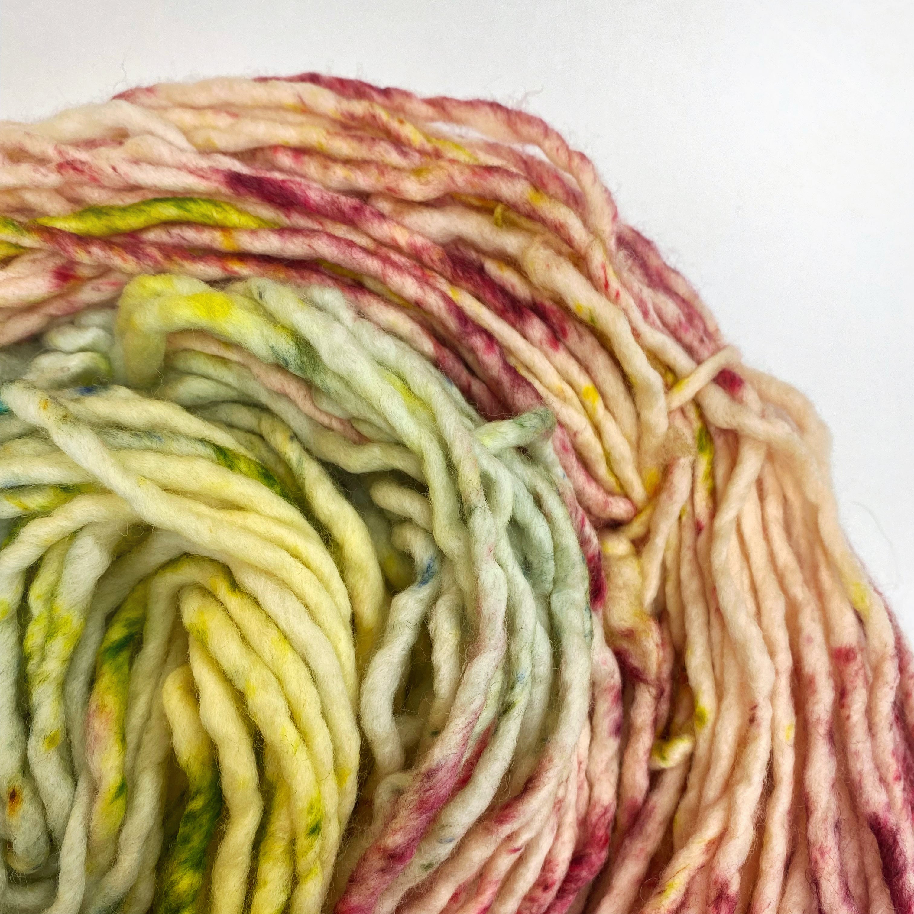 Holy Fluff Hand Dyed Super Chunky 200g : 'L'Amour L'Amour L'Amour'