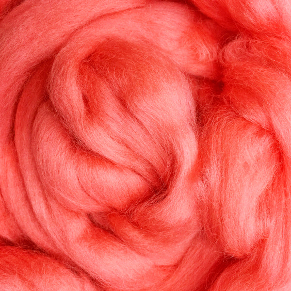 100g Flamingo Merino Wool Tops for Felting & giant knitting